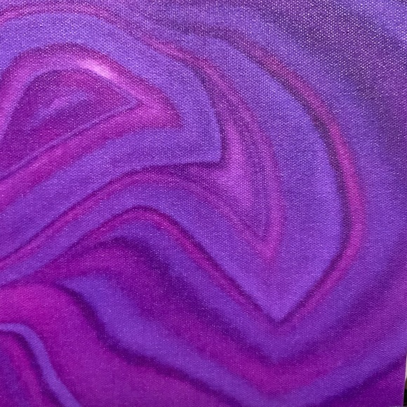 Macro Photo of Agate Taken by Me and Printed on Canvas - Picture 2 of 8